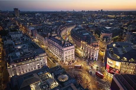 10 Piccadilly Aerial CGI - credit Cityscape and Piercy & Company