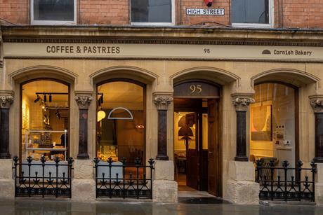 Cornish Bakery - Recently opened shop on Worcester high street - 2100x1400