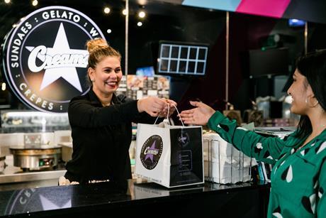 Creams Cafe - Counter