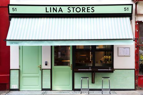 Lina Stores Greek Street_Exterior