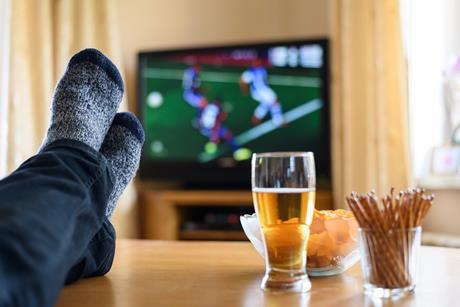 Watching TV