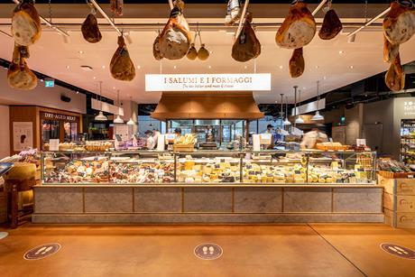 Eataly London - Meat and Cheese counter