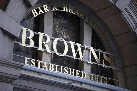 Browns branding