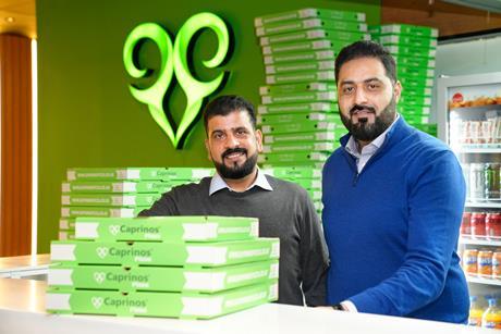 Caprinos pizza founders