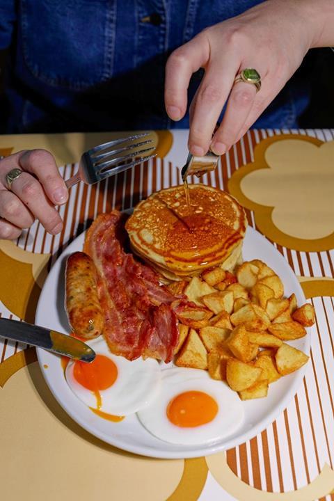 The Breakfast Club pancakes
