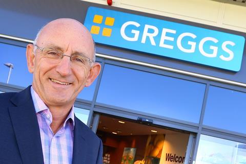 Roger Whiteside, chief executive, Greggs